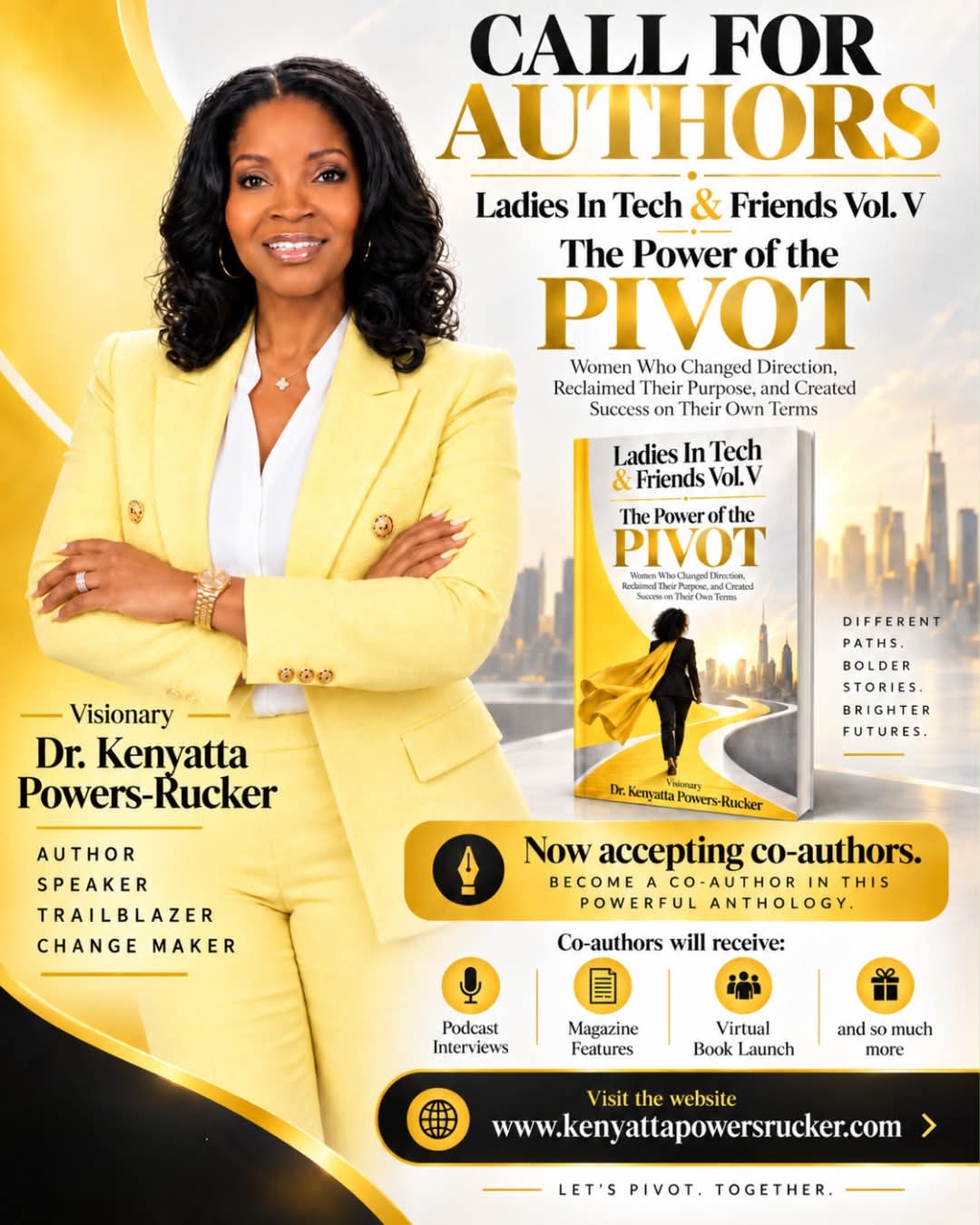 Ladies in Tech & Friends Vol. V The Power of the Pivot - Call for Authors